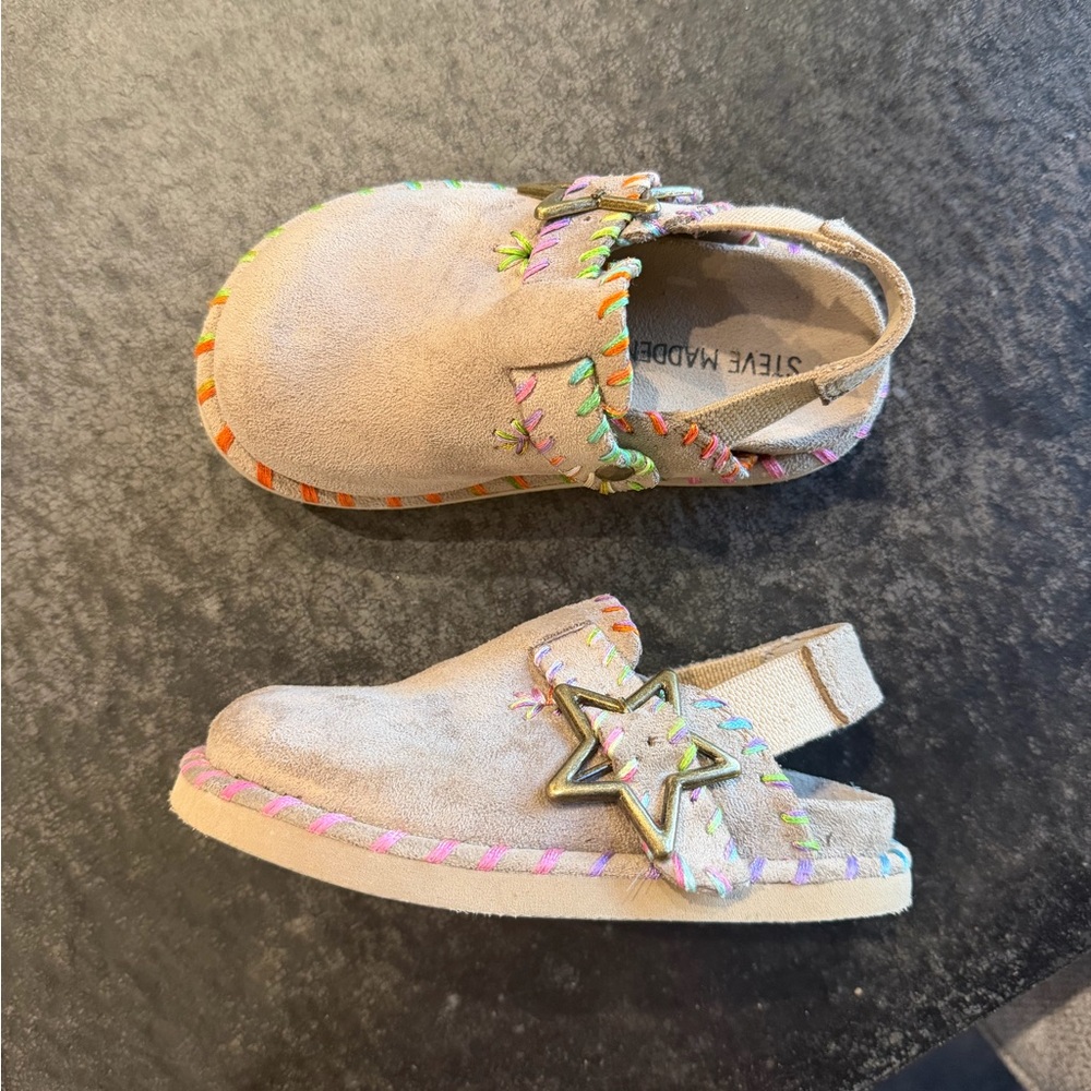 STEVE MADDEN Toddler Clogs Shoes Slides Size 8